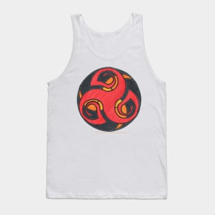 Burning Spade Triskell Tank Top